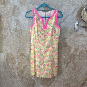 Lilly Pulitzer Vibrant Floral Mini Dress